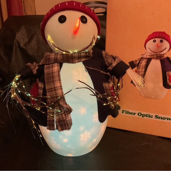16" Fiber Optic Color Changing Christmas Mr
Snowball Snowman - Picture 4 of 11
